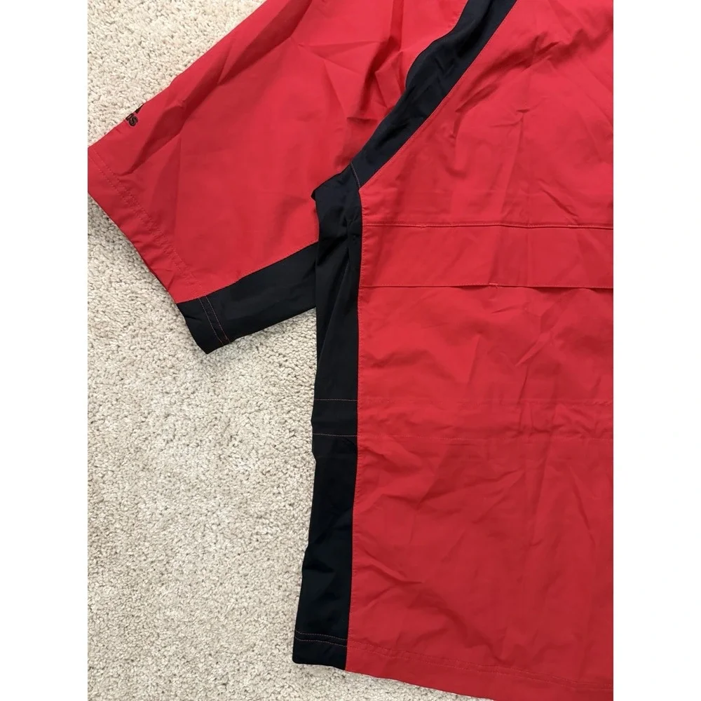 Adidas Golf Short Sleeve The Country Club Brookline 2007 Roundup Red‎ Large